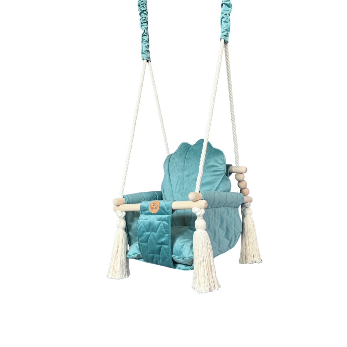 Huśtawka klasyczna - shell velvet szałwia