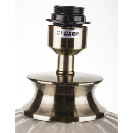 Lampa ceramiczna 91x45x45 cm beżowa DIGOMI