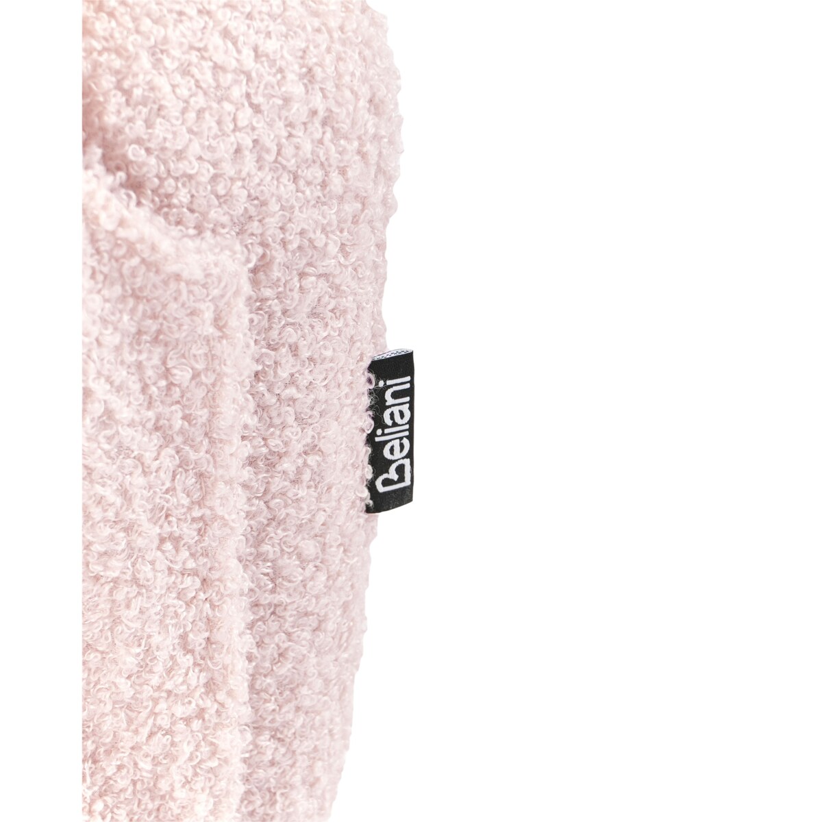 Bujak na biegunach NORBY Boucle Pastelowy róż