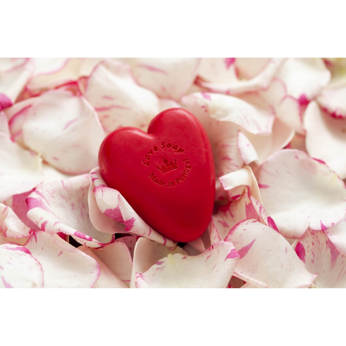 Mydło Essencias de portugal serce 150g róża