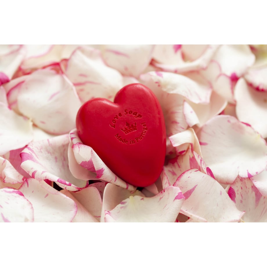Mydło Essencias de portugal serce 150g róża