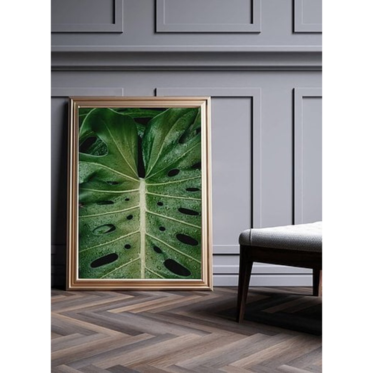 Poster Story, Plakat, Obraz - Liść z Dziurami, wymiary 50 x 70 cm