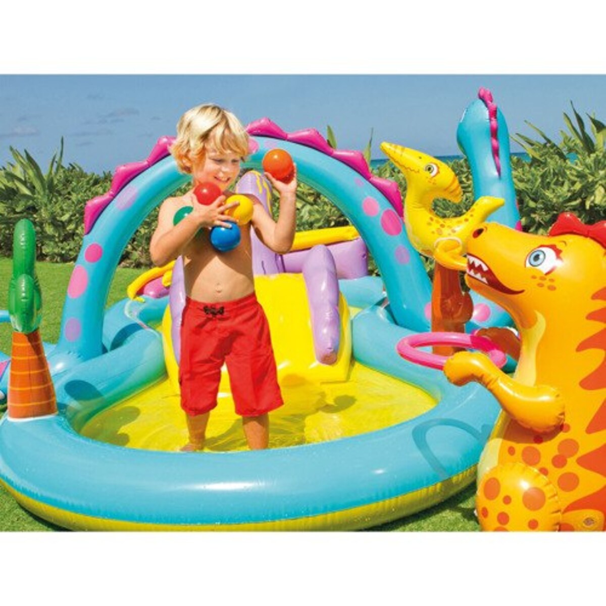 Basen dmuchany dla dzieci DINOLAND, INTEX