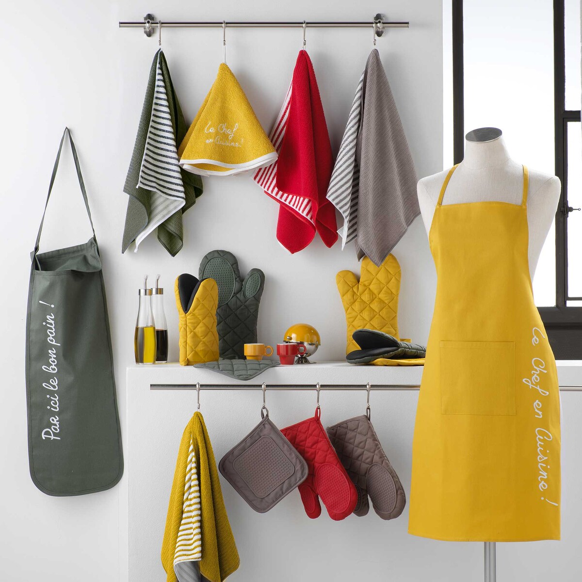 Rękawica kuchenna z silikonowym uchwytem, 30 x 18 cm