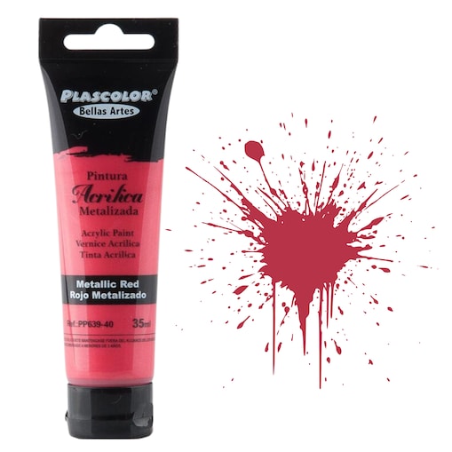 farba akrylowa metalic red artix pp639-40, 35ml