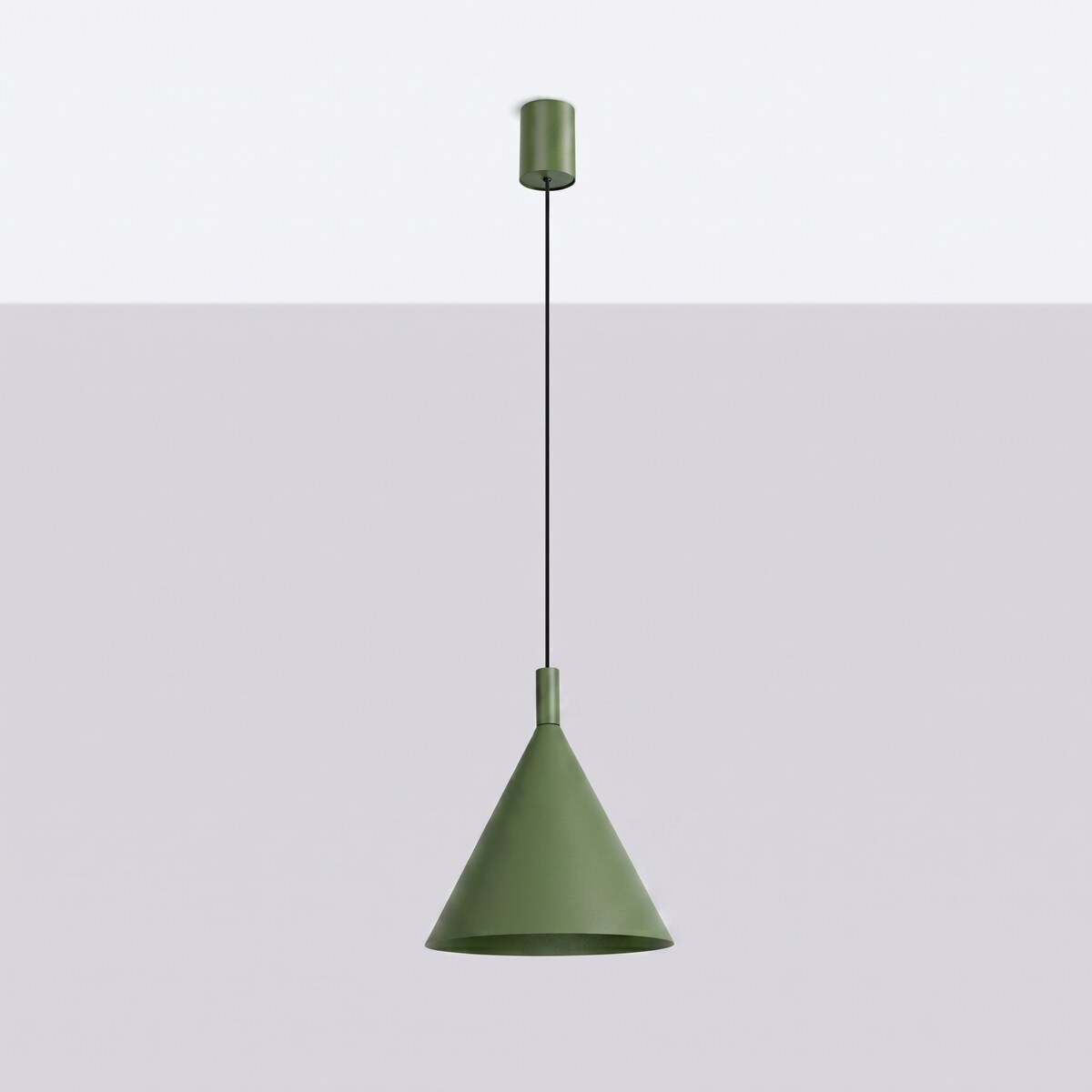 Lampa wisząca NOX 25 zielona oliwka