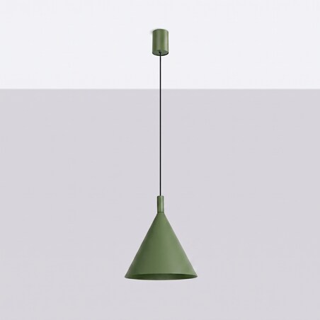 Lampa wisząca NOX 25 zielona oliwka