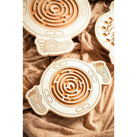 Dysk Balansowania dla dzieci balansujący DREWNIANY CERTYFIKOWANY