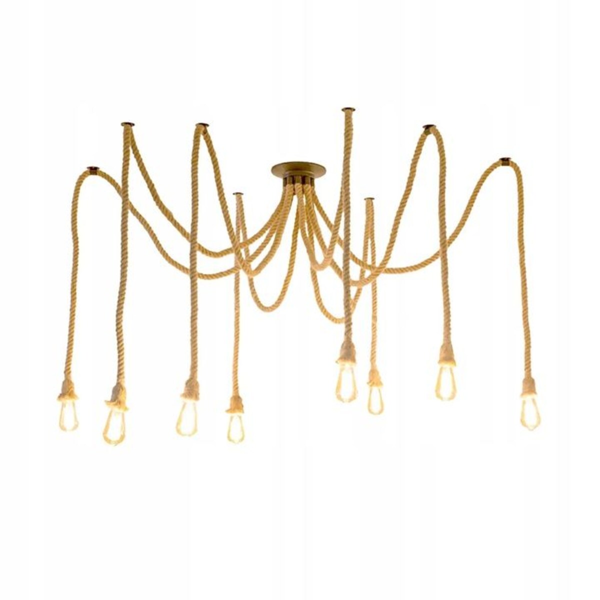 Lampa Sufitowa Wisząca App681-8Cp Czarny, Metal