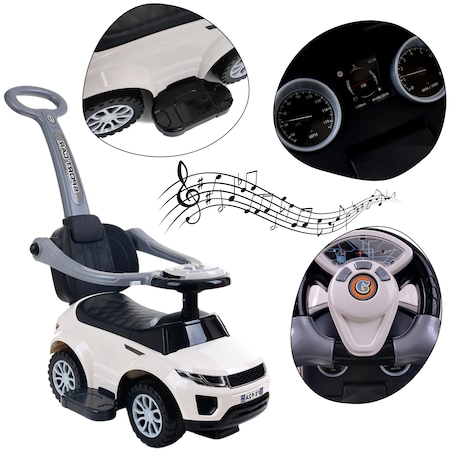 Jeździk FUNFIT KIDS samochodzik dla dzieci pchacz 3w1 do 27 kg
