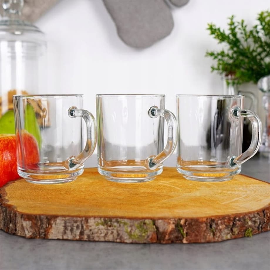 Komplet 3 szklanek do herbaty