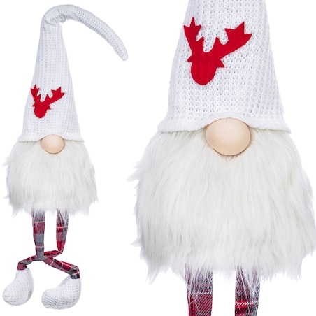 SKRZAT świąteczny KRASNAL gnom Mikołaj na święta