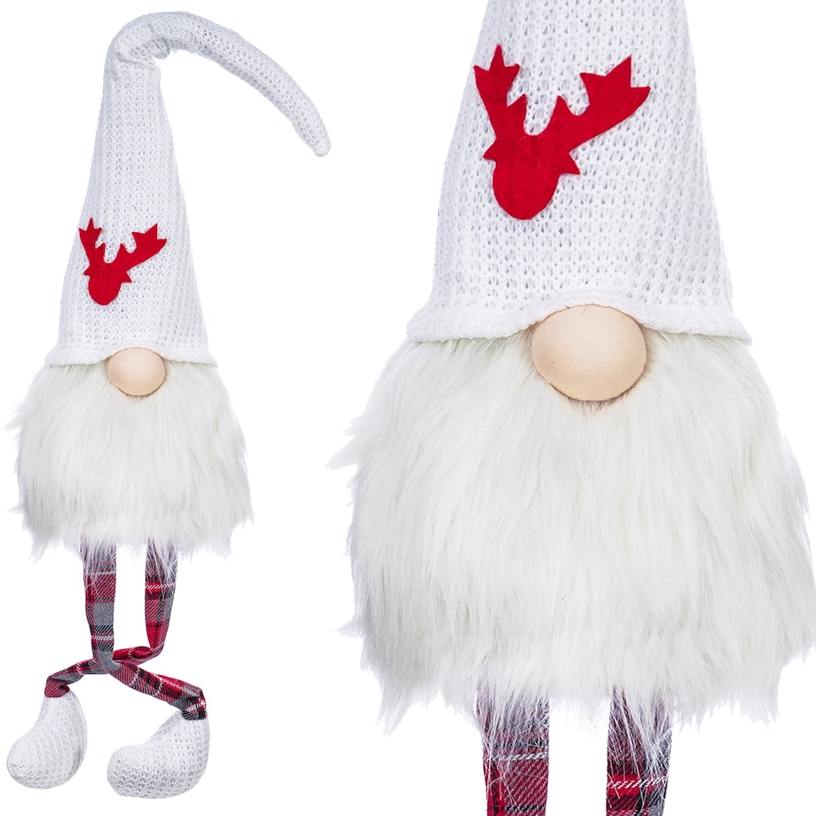 SKRZAT świąteczny KRASNAL gnom Mikołaj na święta