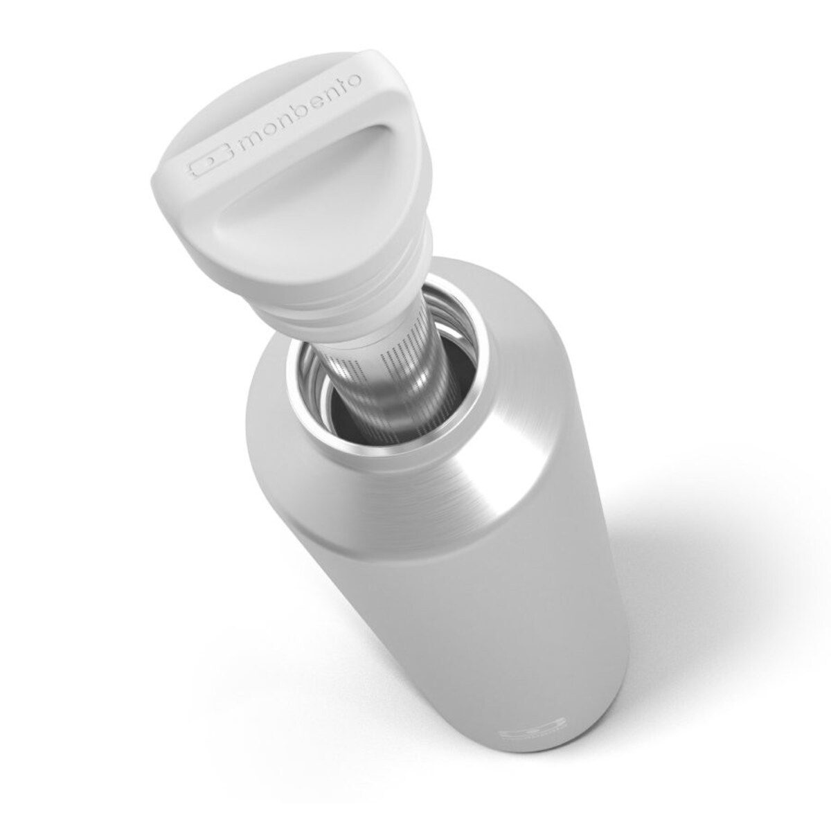 Butelka termiczna srebrna Steel, 500 ml, Monbento