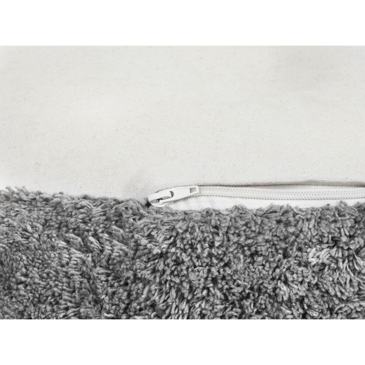 Puf 50 x 35 cm szary KANDHKOT