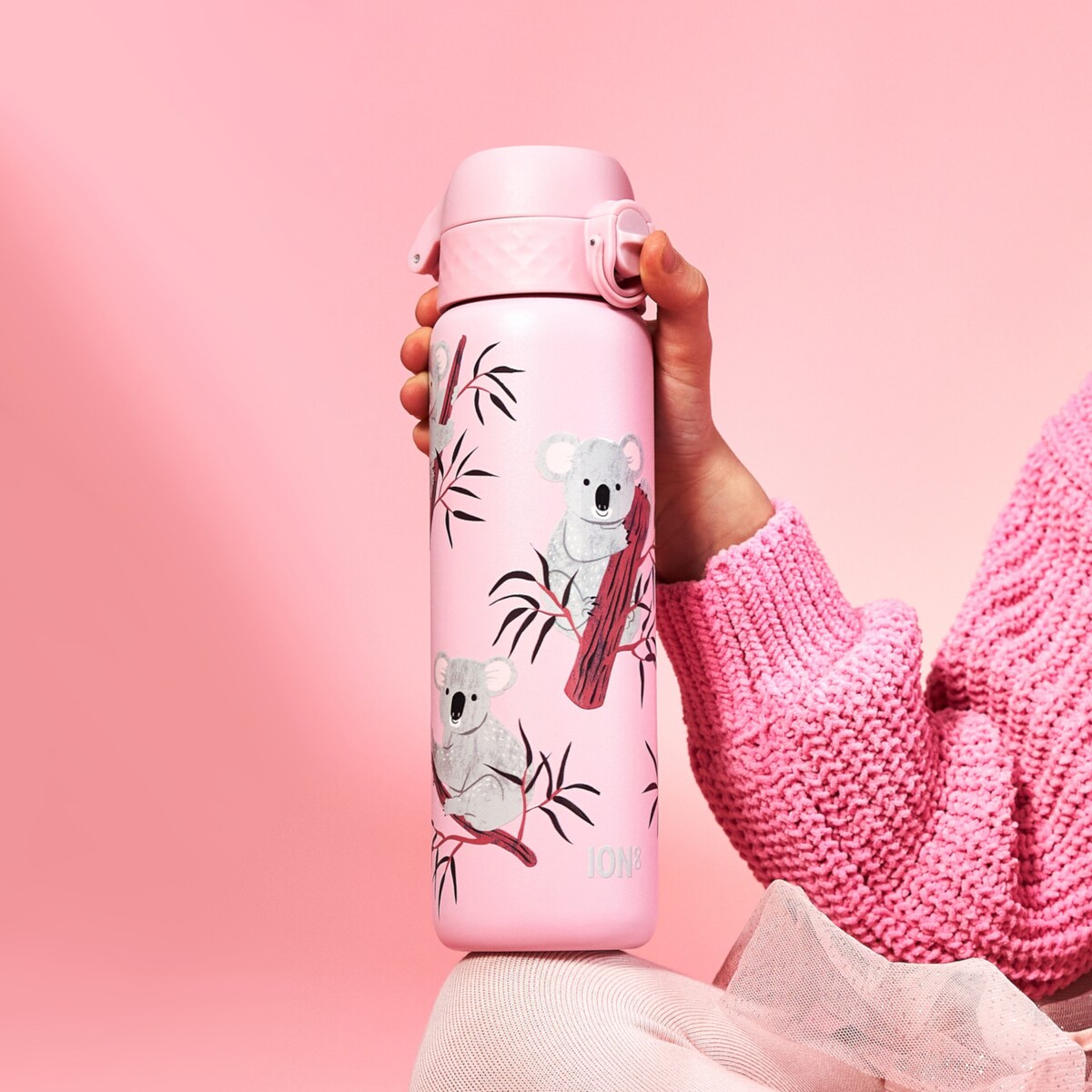 Butelka ION8 Single Wall I8SS600PPKOALA Koala