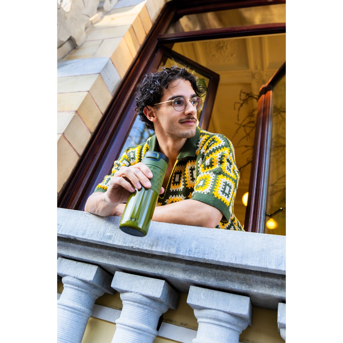 Kubek termiczny termos Etna Grip 500 ml - Khaki Warrior