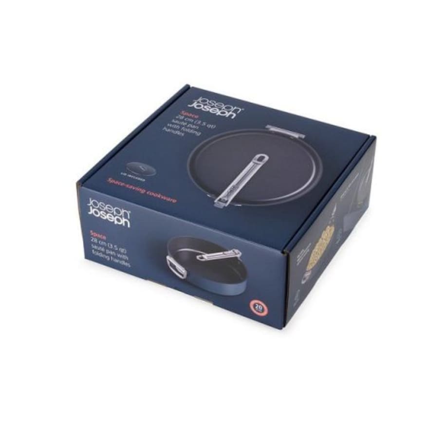 Patelnia ze składanym uchwytem (28 cm) + pokrywka Space Joseph Joseph