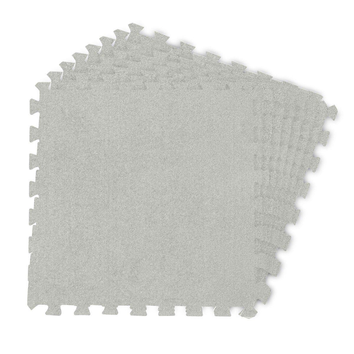 Puzzle dywanowe mata piankowa dywan 6szt. brązowa Massido