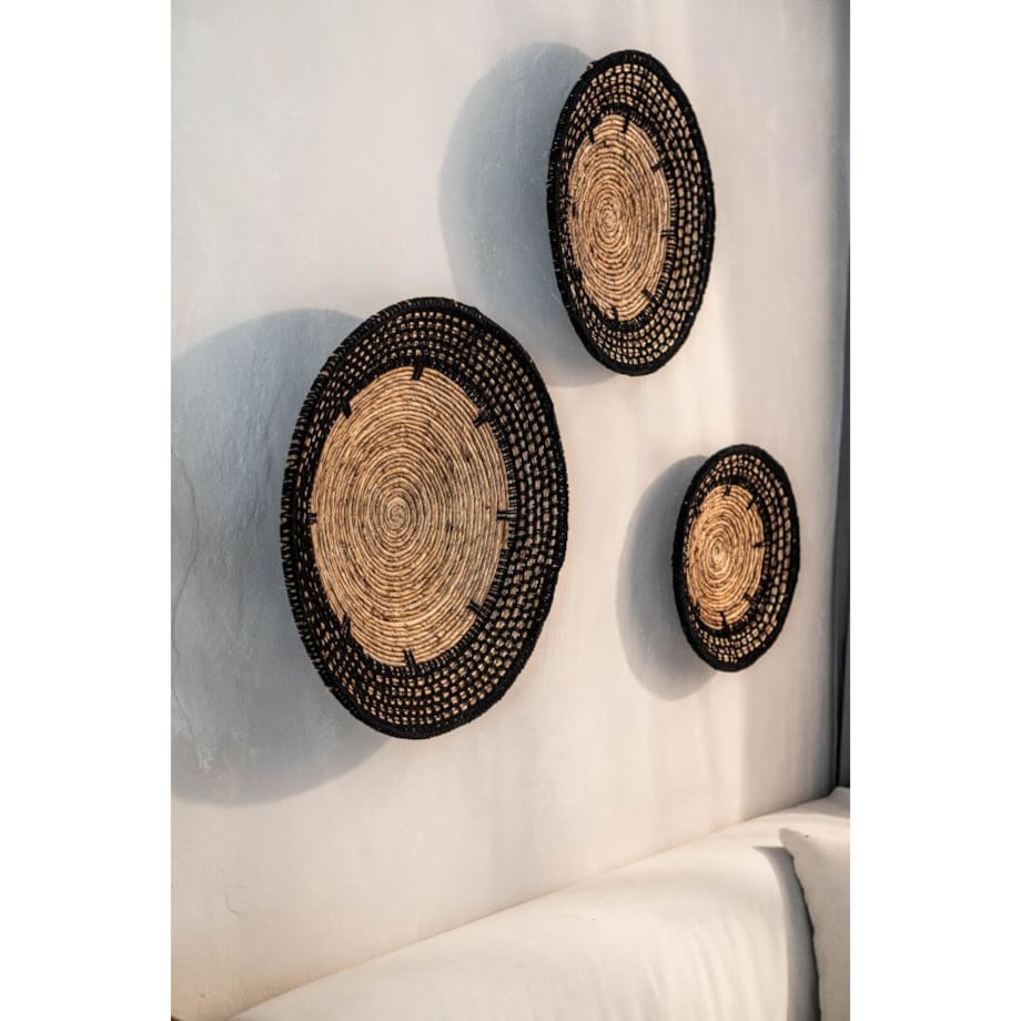 TALERZ Z BANANOWCA CZARNY S