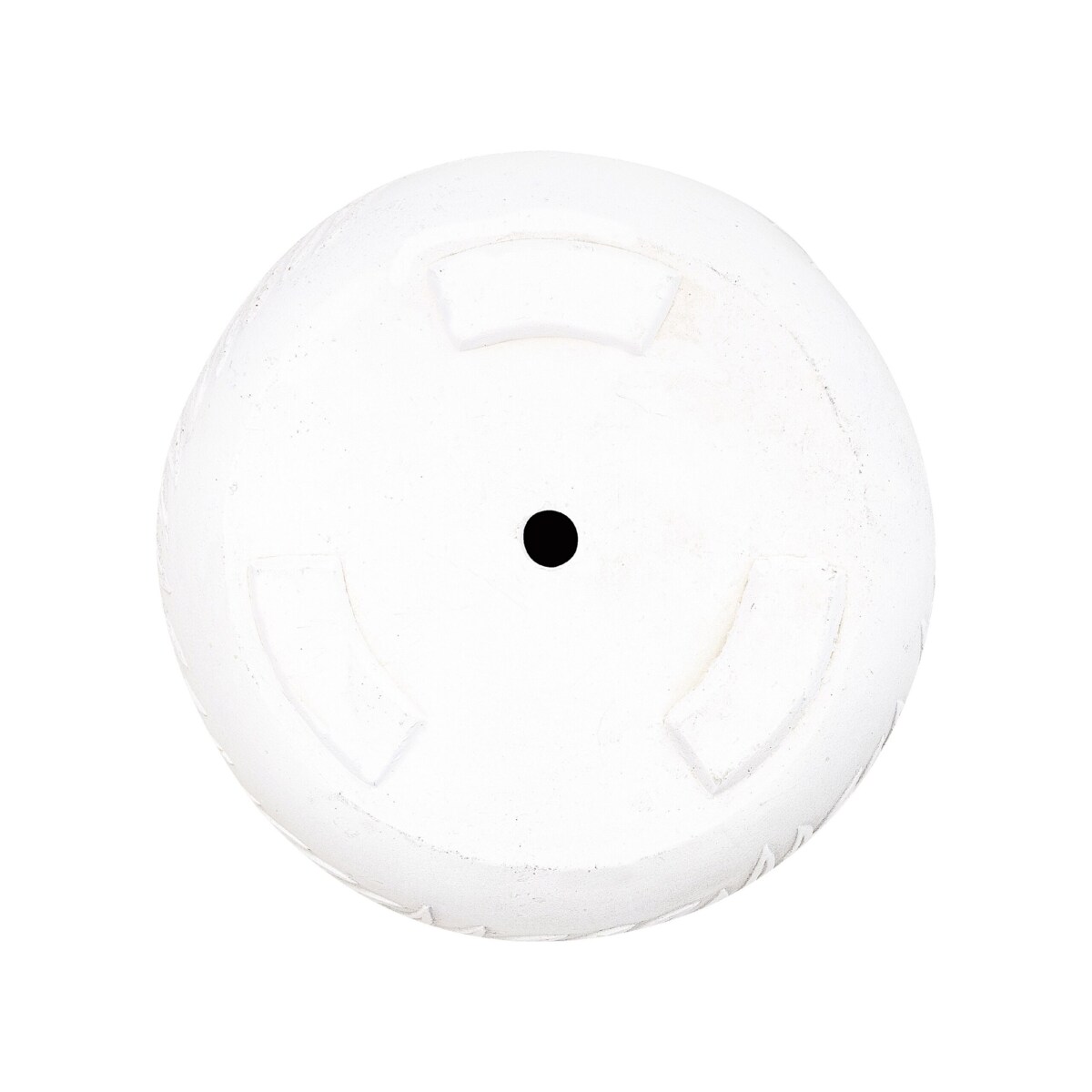 Doniczka okrągła 25 x 25 x 14 cm złamana biel FTERO