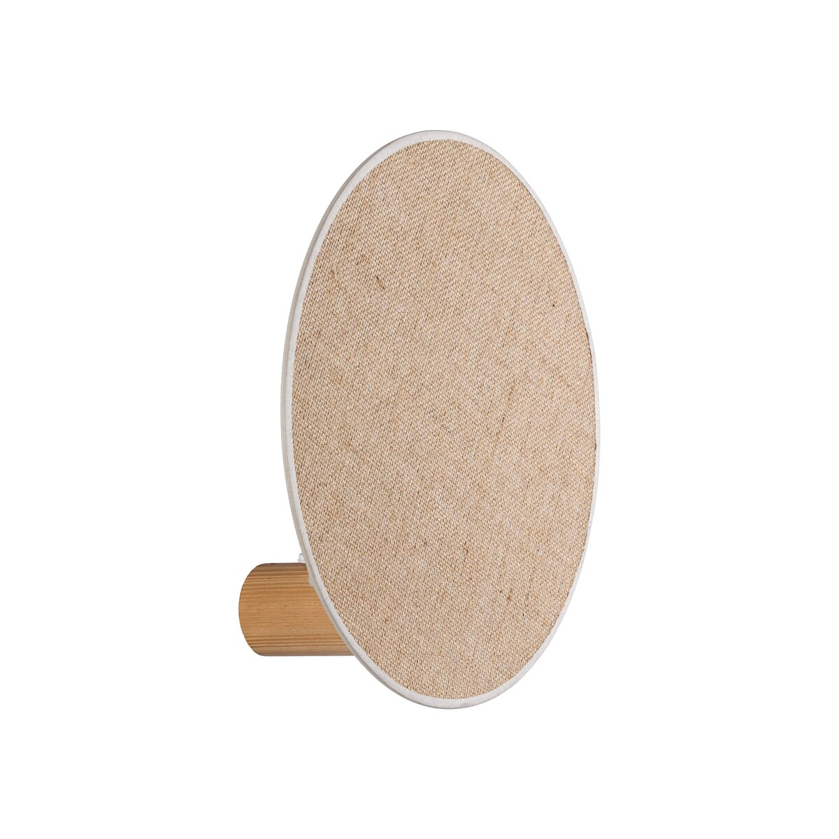 Kinkiet ścienny TK Lighting PULSE 4814 E27 biały/sosna/juta nowoczesna lampa do salonu sypialni i korytarza