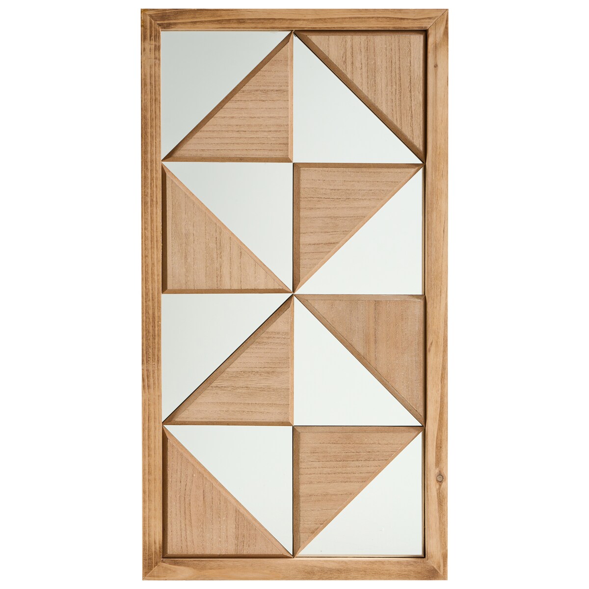 Dekoracja ścienna HIESVILLE Drewno jodłowe 75 cm Jasnobrązowy