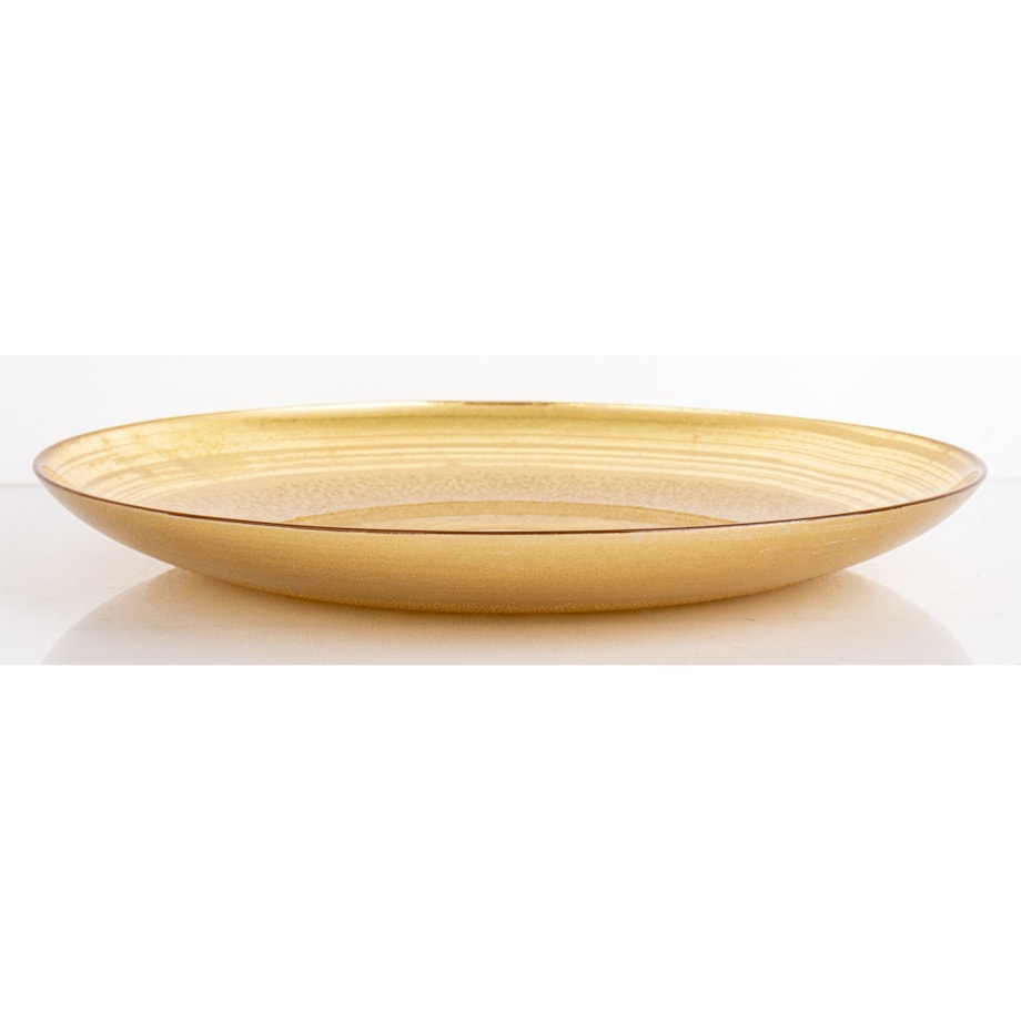 Podstawka dekoracyjna pod talerz, Ø 33x4 cm PULVINAR-5, złota