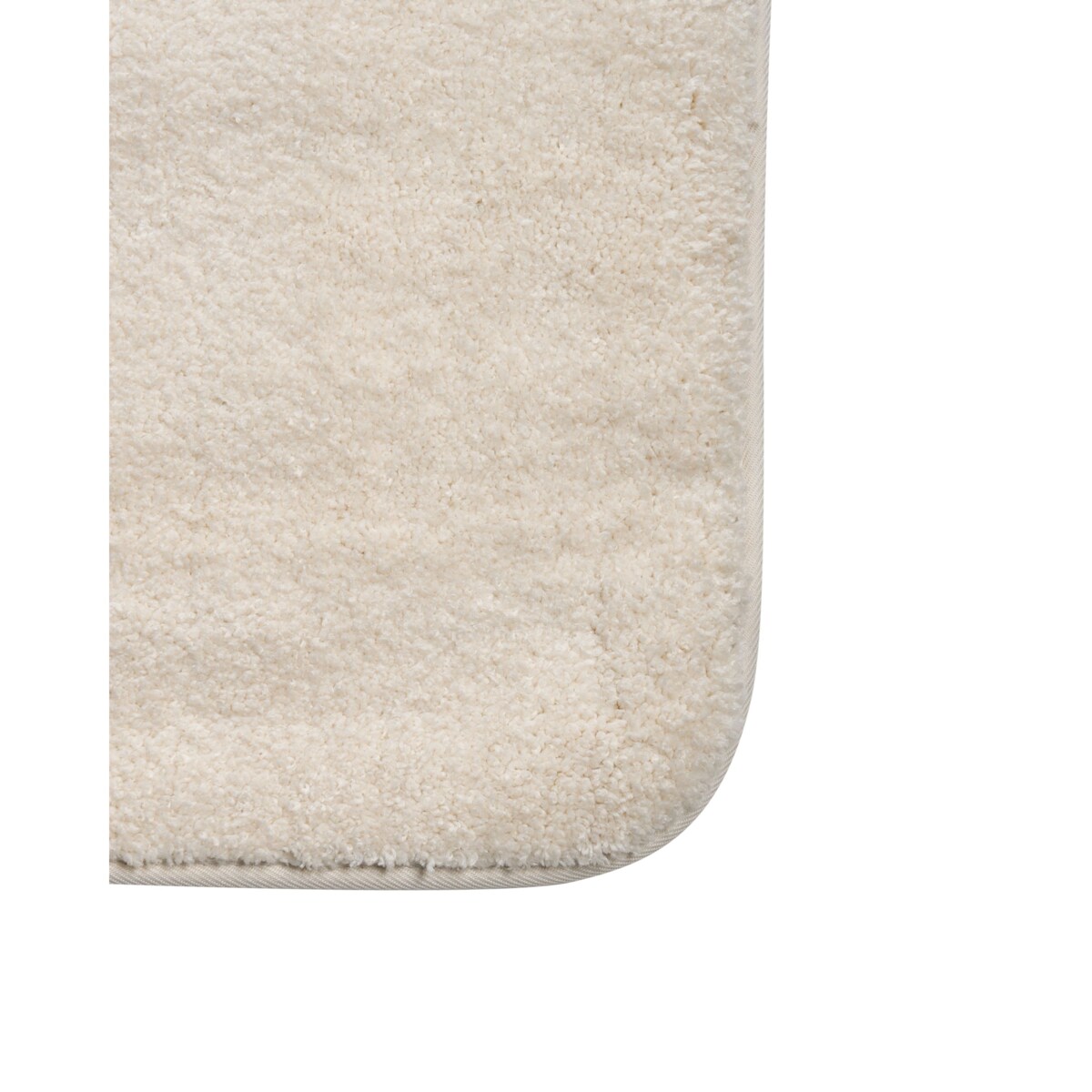 Dywanik łazienkowy URLANA Złamana biel 60 x 90 cm Mikrofibra