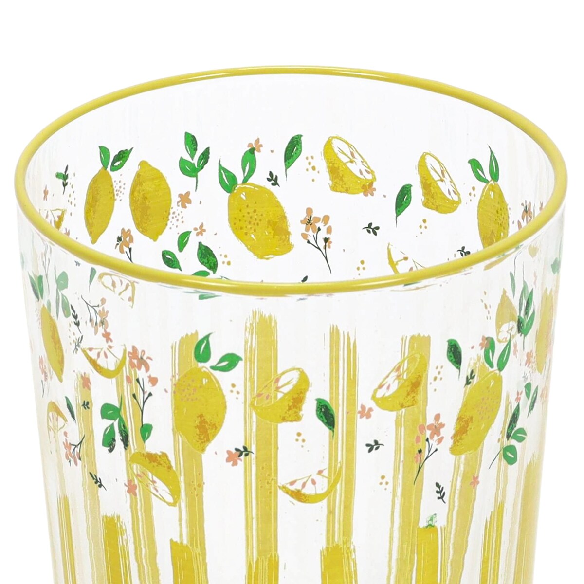 Duża szklanka w owocowy wzór, 510 ml