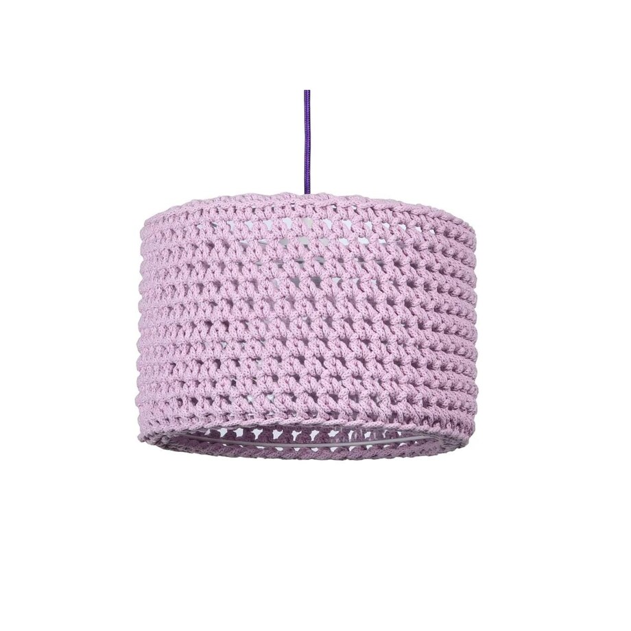 Lampa wisząca COTTON 30 fioletowa