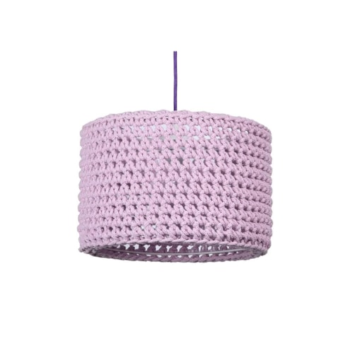 Lampa wisząca COTTON 30 fioletowa