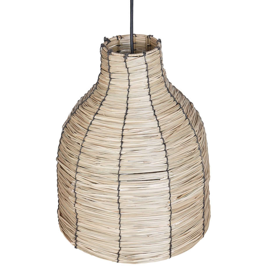 Lampa wisząca z trawy morskiej naturalna KELAKAS