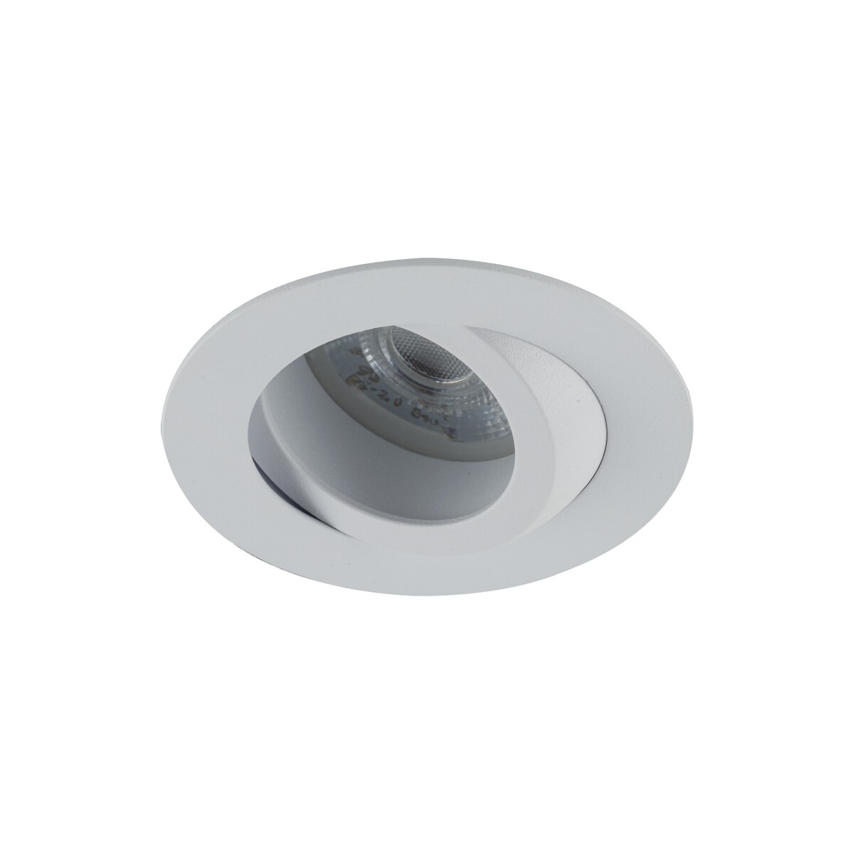 TK Lighting AURA WHITE 10572 oprawa wpuszczana łazienkowa IP65 GU10 biała ruchoma