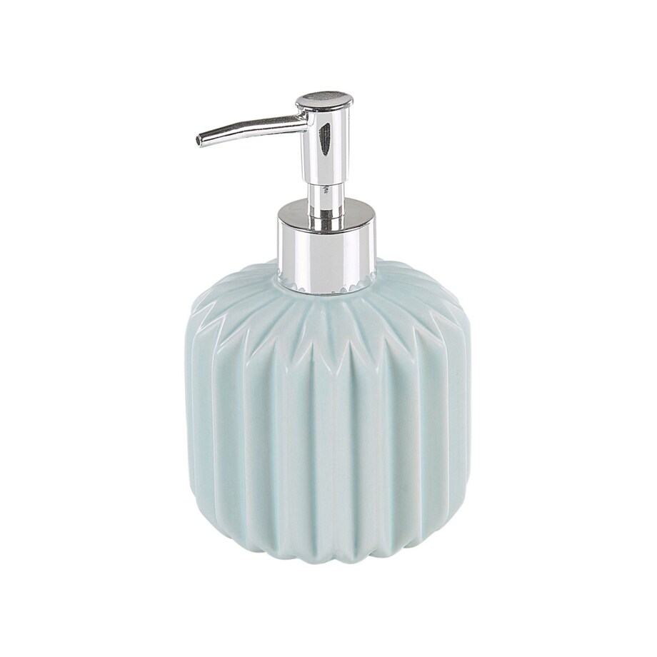 5-częściowy zestaw akcesoriów łazienkowych ceramiczny niebieski GORBEA