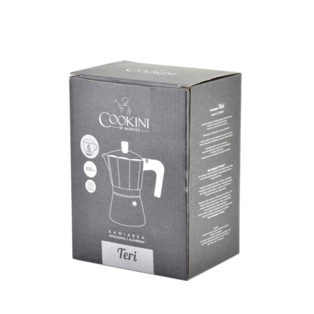 TERI Kawiarka 300ml indukcja COOKINI 9,5x17xh19cm