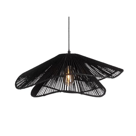 Lampa do jadalni nad stół SOMBRERA, klosz z plecionki, Ø 60 cm