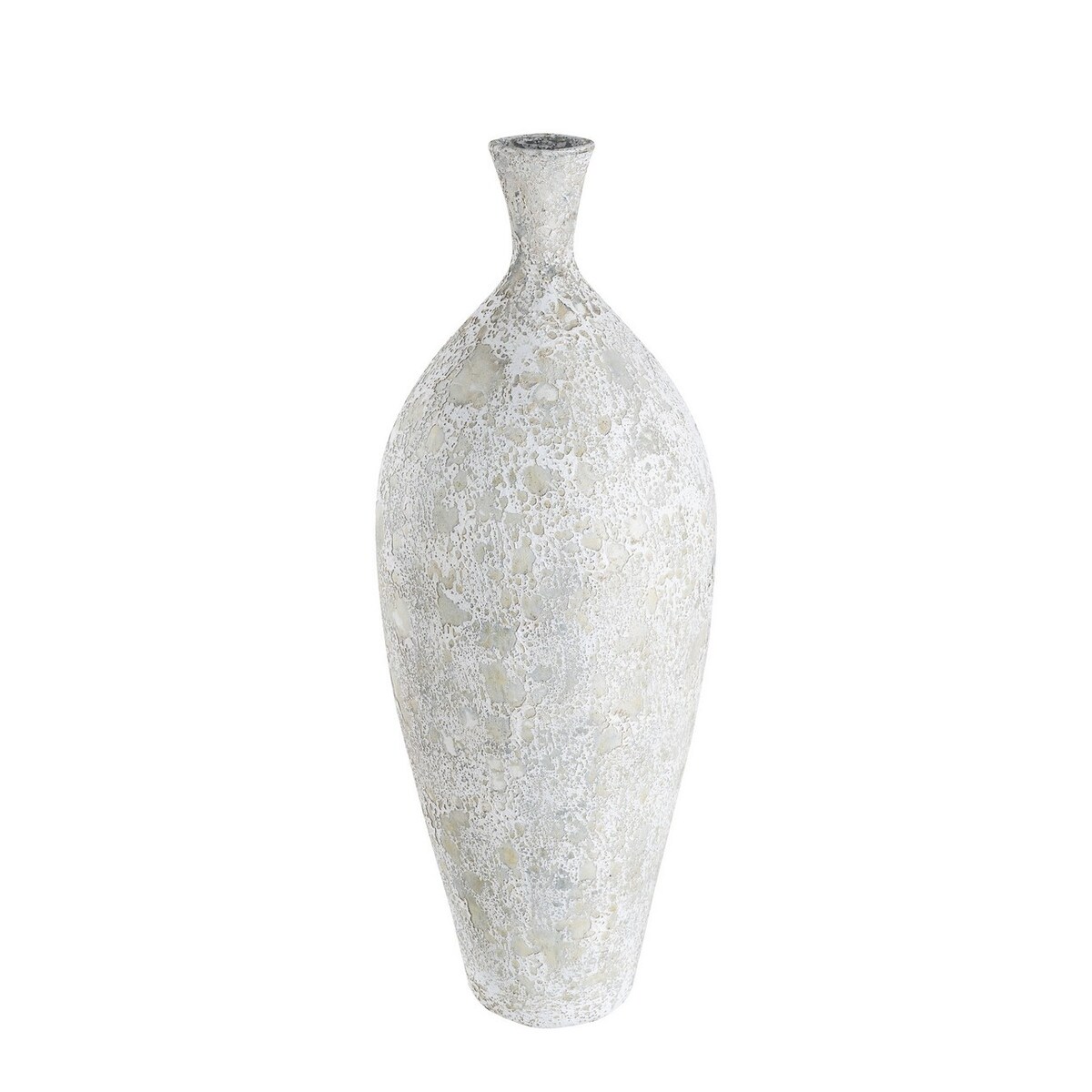Wazon Dafni 30x79cm white grey, 30 x 79 cm