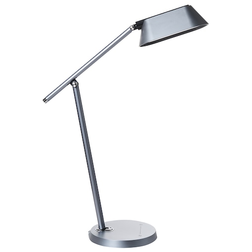 Lampa biurkowa LED LEONIS Ze ściemniaczem Szary