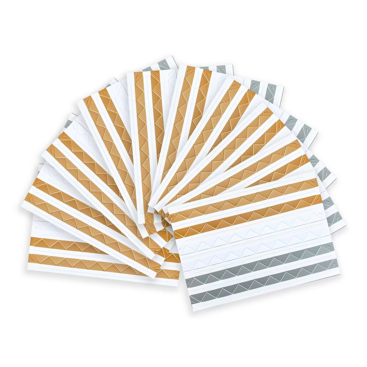 NAROŻNIKI DO ZDJĘĆ 1020 SZT. – ZŁOTO-BIAŁO-SREBRNE, SAMOPRZYLEPNE!