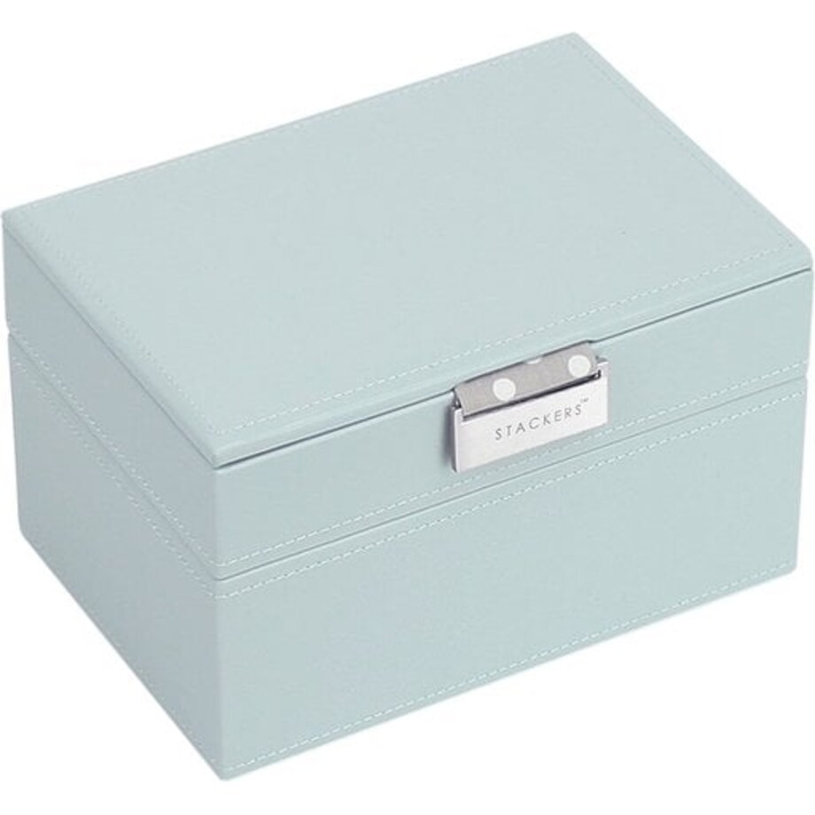 Szkatułka na biżuterię Stackers podwójna mini perłowa