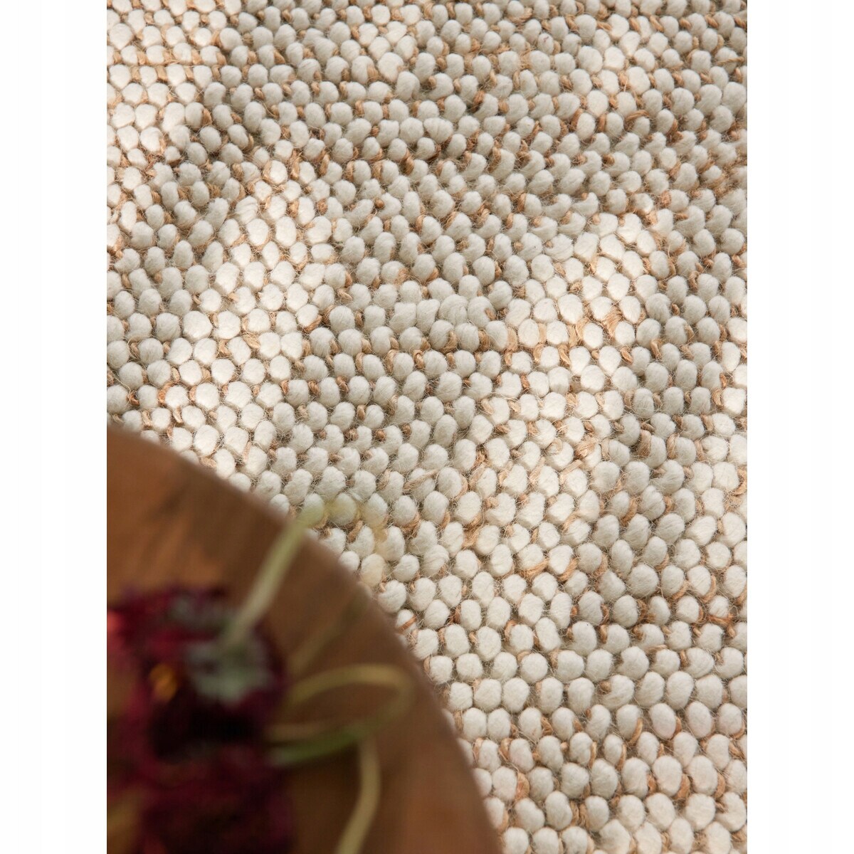Dywan pętelkowy do salonu 160x230cm, Villeroy & BOCH kremowo beżowy