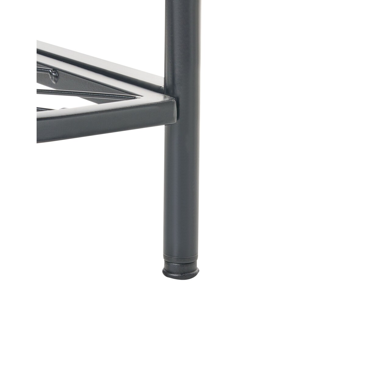 Narożny wieszak na ubrania LAWTON Czarny