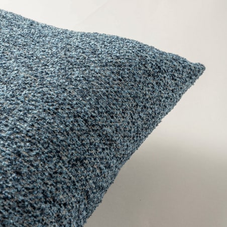 Poszewka Kinga na poduszkę prostokątną 60x40 niebiesko-granatowy melanż