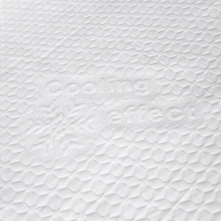 Prześcieradło chłodzące COOLING EFFECT z gumką 120x200 cm białe