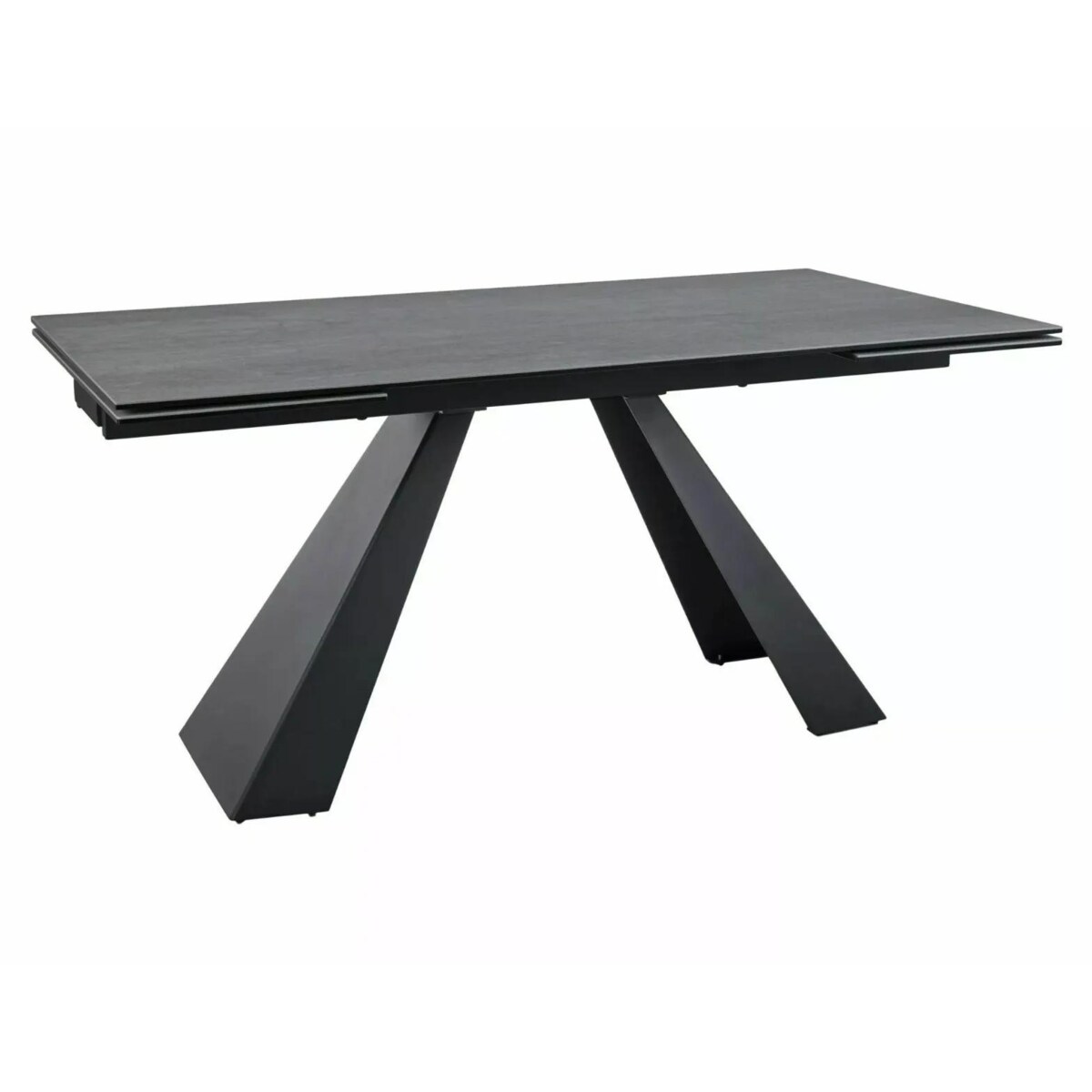 Stół rozkładany SALVADORE CERAMIC 160(240)x90 jasnoszary mat pietra di savoia