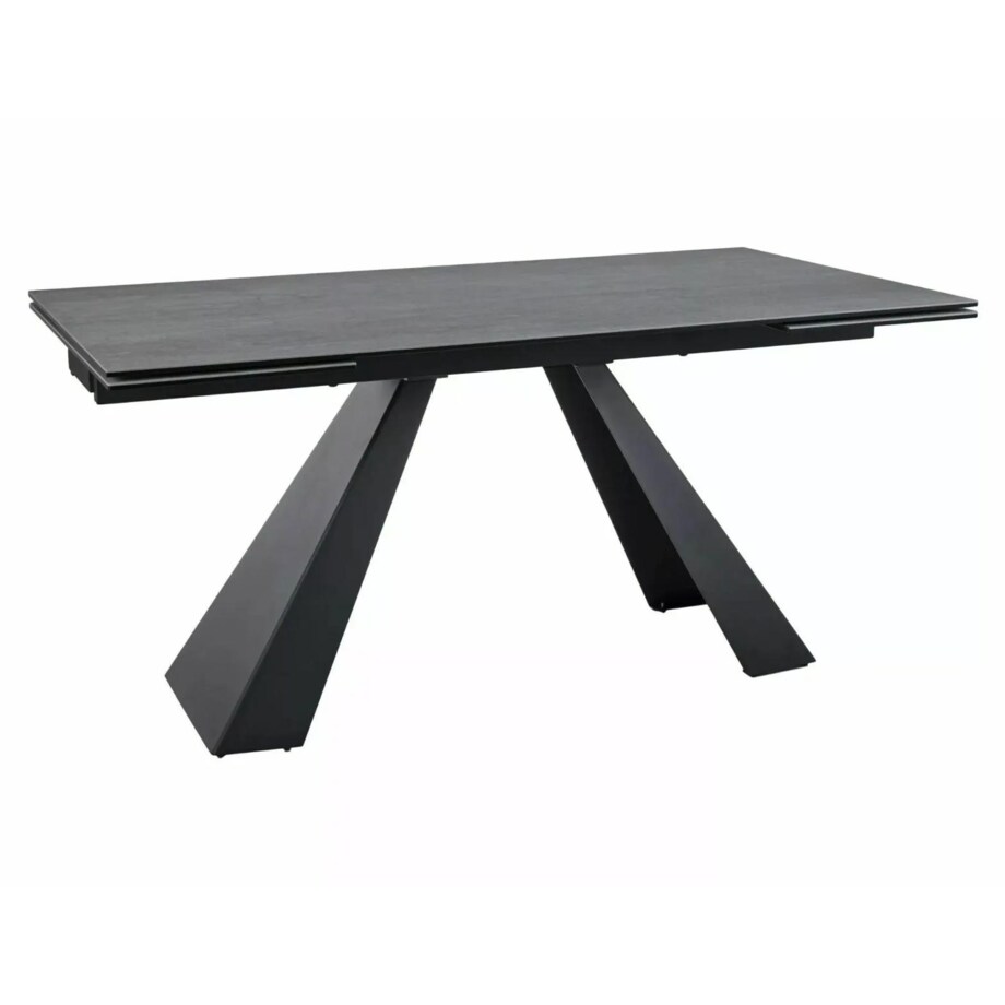 Stół rozkładany SALVADORE CERAMIC 160(240)x90 jasnoszary mat pietra di savoia