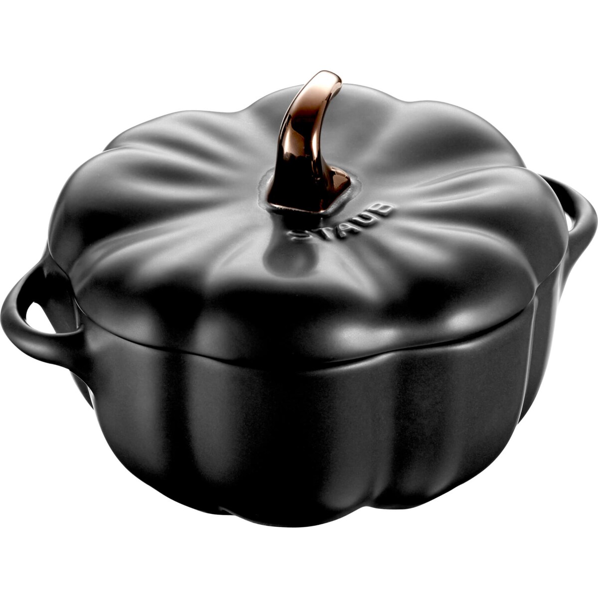 Mini Cocotte okrągły dynia Staub - 500 ml, Czarny