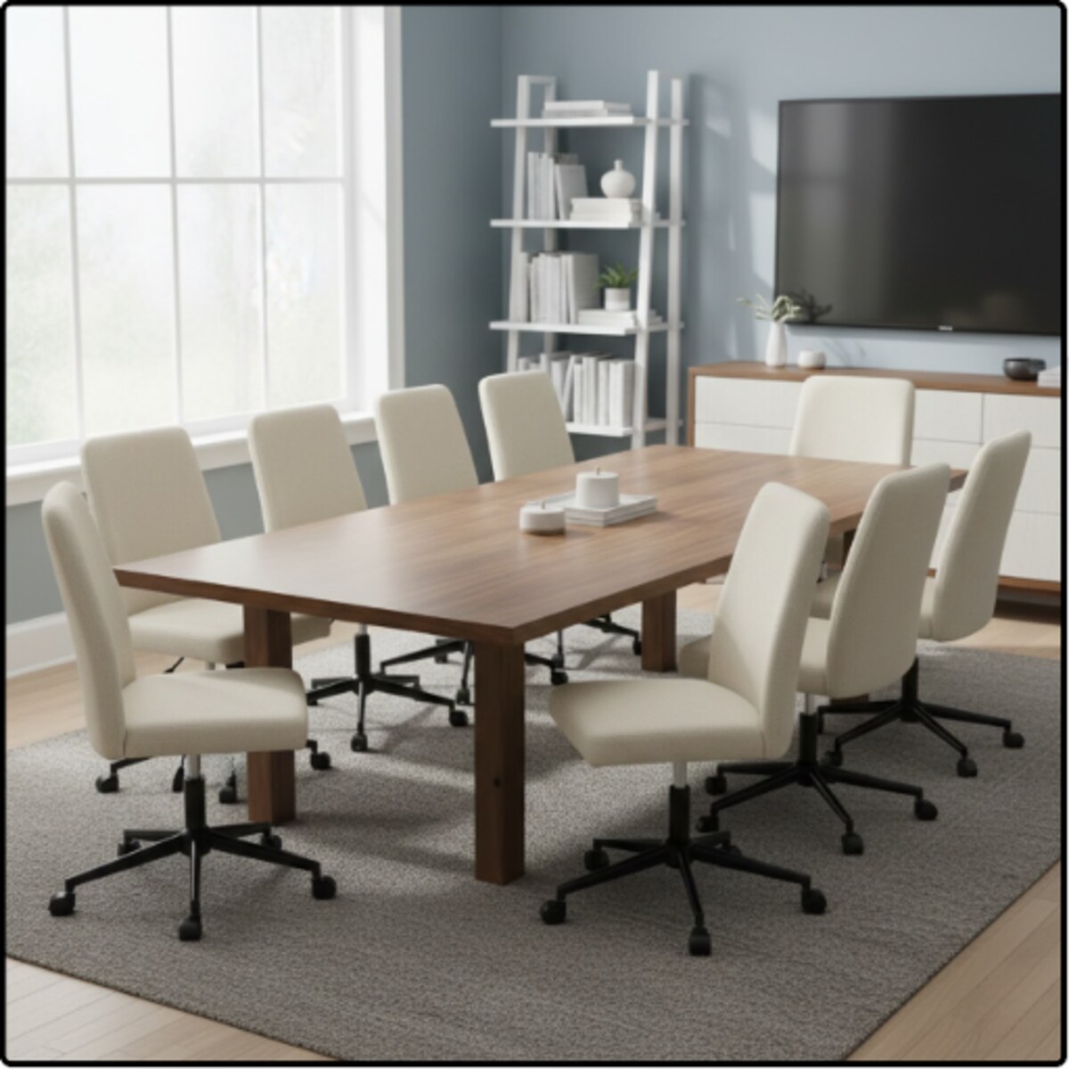 Fotel biurowy obrotowy krzesło biurowe wygodny do biurka regulowany beżowy welurowy