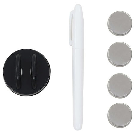 vidaXL Ścienna tablica magnetyczna, szklana, 120 x 60 cm